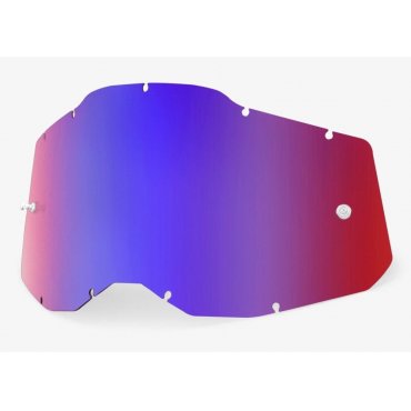 Лінза 100% RC2/AC2/ST2 Lens [Mirror Red/Blue]