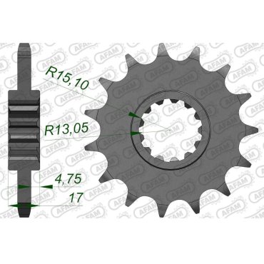 Зірка AFAM 525 Sprocket - Honda Зірка AFAM 525 Sprocket - Honda