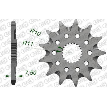 Зірка AFAM 520 Grooved Sprocket - Honda