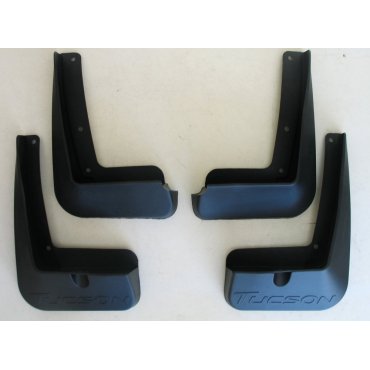 Hyundai Tucson TL 2015 брызговики колесных арок ASP передние и задние полиуретановые с лого