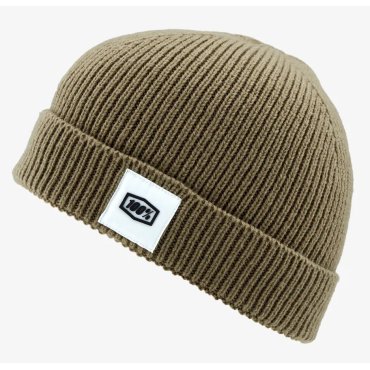 Шапка 100% Cuff Beanie - RIOT [Brindle]