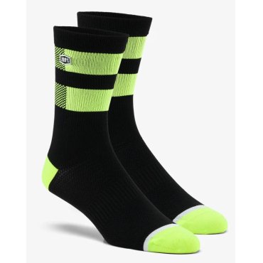 Шкарпетки 100% FLOW Socks [Fluo Yellow]
