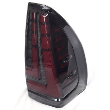 Toyota Prado 120 2003+ оптика задняя красно-черная стиль Lexus ZW