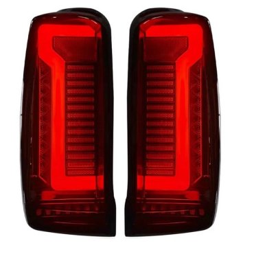 Mitsubishi L200 Triton 2019+ оптика задняя LED альтернативная тюнинг черная  стиль WY