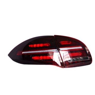 Porsche Cayenne 958 2011+ оптика задняя FULL LED тюнинг 2018+ look красная 
