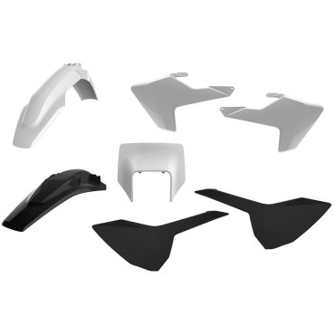 Пластик Polisport ENDURO kit - Husqvarna (17-) [White/Black]