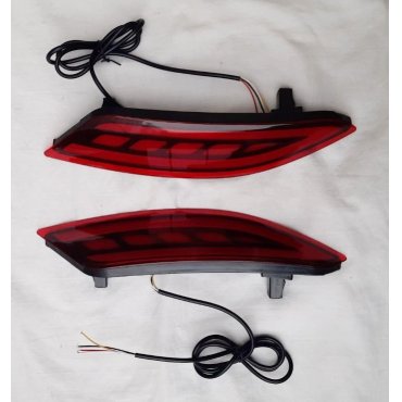 Honda HR-V 2015+ LED вставки катафоты в задний бампер 3 режима WY