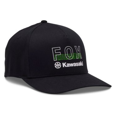 Кепка FOX FlexFit Hat - KAWI® [Black]