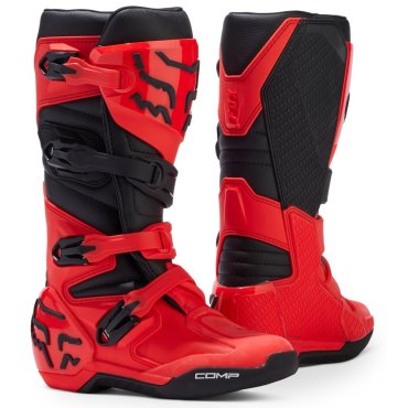Мотоботи FOX COMP Youth Boot [Flo Red]