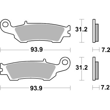 Гальмівні колодки Renthal RC-1 Works Brake Pads Гальмівні колодки Renthal RC-1 Works Brake Pads