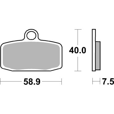 Гальмівні колодки Renthal RC-1 Works Brake Pads Гальмівні колодки Renthal RC-1 Works Brake Pads