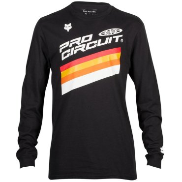 Футболка FOX PREMIUM Long Sleeve Tee - PRO CIRCUIT® [Black]