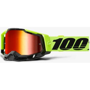 Окуляри 100% RACECRAFT 2 Goggle [Neon Yellow]