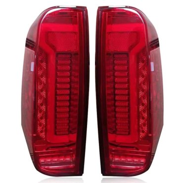Nissan Navara D40 2005+ оптика задняя LED альтернативная тюнинг красная стиль  LG