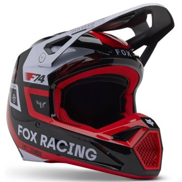 Шолом FOX V1 Helmet - RACE SPEC [Flo Red]