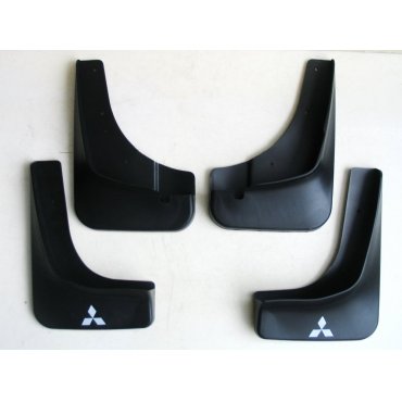 Mitsubishi Outlander XL брызговики колесных арок ASP передние и задние полиуретановые без порогов