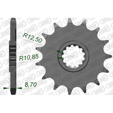 Зірка AFAM 525 Sprocket - Kawasaki Зірка AFAM 525 Sprocket - Kawasaki