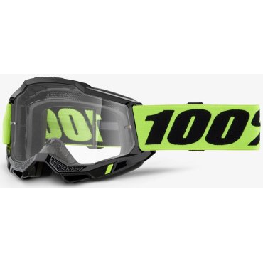 Окуляри 100% ACCURI 2 OTG Goggle [Neon Yellow]