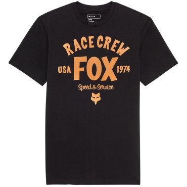 Футболка FOX PREMIUM Short Sleeve Tee - SLOGAN [Black]