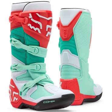 Жіночі мотоботи FOX COMP Woman Boot [Aqua]