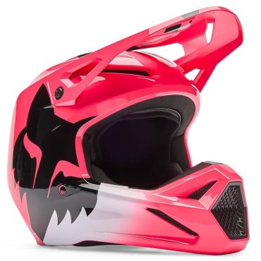Шолом FOX V1 Helmet - SHIELD [Pink]