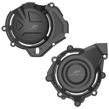 Комплект Polisport Clutch & Ignition Cover - CF Moto [Black]