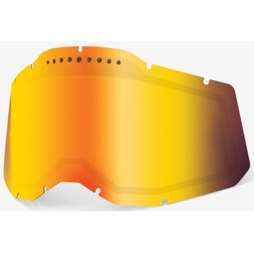 Лінза 100% RC2/AC2/ST2 (Gen.2) Dual Vented Lens [Mirror Red]