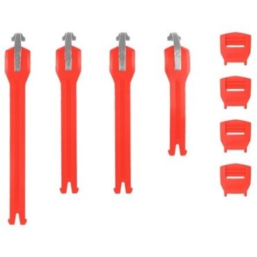 LEATT Strap kit 6.5 Boot [Red]