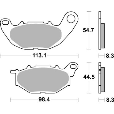 Гальмівні колодки SBS Performance Front Brake Pads