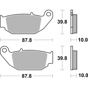 Гальмівні колодки SBS Sport Brake Pads