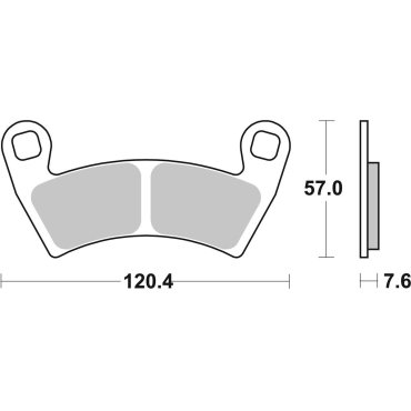 Гальмівні колодки SBS Upgrade Brake Pads