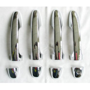 Toyota RAV4 Mk4 2016+  хром накладки  на дверные ручки тип A