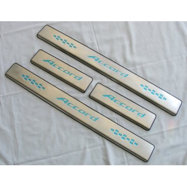 Honda Accord 9 накладки на пороги дверных проемов тип C