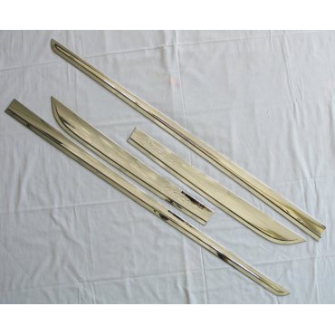 Honda Accord 9 молдинги на двери хром тип B пластик ABS с лого