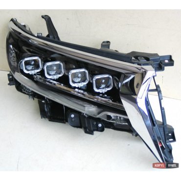 Toyota Prado 150 2018+ оптика передняя LED альтернативная стиль Ciron