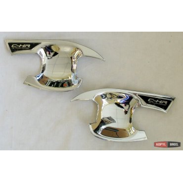 Toyota C-HR накладки хром под дверные ручки передние тип W