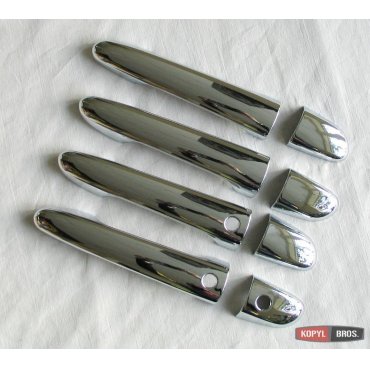 Mazda CX-5 2017+ накладки хром на дверные ручки SMART KEY тип W