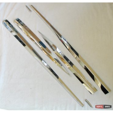 Lexus RX200 молдинги дверные хром ABS с лого тип W