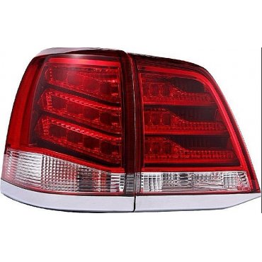 Toyota Land Cruiser LC 200 оптика светодиодная задняя красная LED