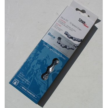 Ланцюг TAYA DECA-101 Chain - 10sp [Silver/Black]